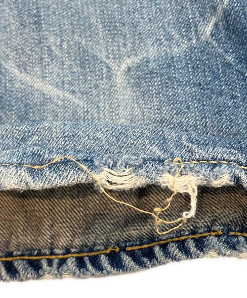 Hysteric Glamour（ヒステリックグラマー）Hysteric Glamour (ヒステリックグラマー) スタッズリペアデニムパンツ　Y2K インディゴ サイズ:32の古着・服飾アイテム