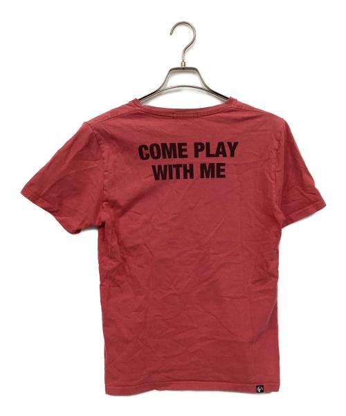 Hysteric Glamour（ヒステリックグラマー）Hysteric Glamour (ヒステリックグラマー) 星条旗ガールプリントTシャツ レッド サイズ:Mの古着・服飾アイテム