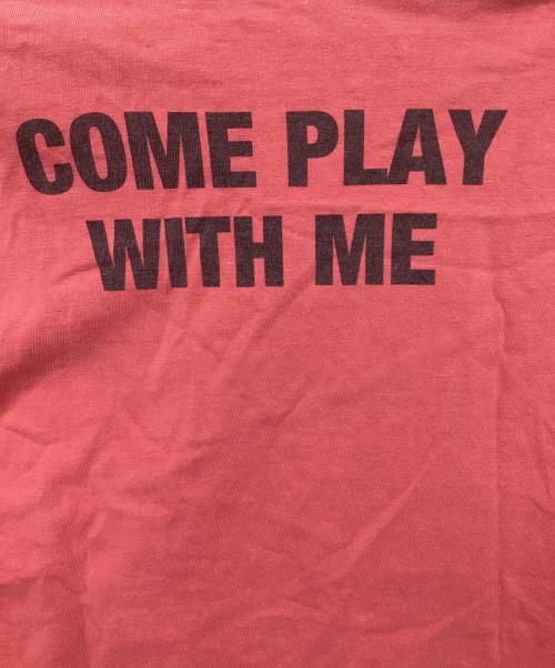 Hysteric Glamour（ヒステリックグラマー）Hysteric Glamour (ヒステリックグラマー) 星条旗ガールプリントTシャツ レッド サイズ:Mの古着・服飾アイテム
