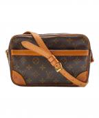 LOUIS VUITTONルイ ヴィトン）の古着「ショルダーバッグ LOUIS VUITTON(ルイ ヴィトン) モノグラム　トロカデロ24」｜ブラウン