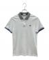 MONCLER（モンクレール）の古着「ポロシャツ　MAGLIA POLO MANICA CORTA」｜ホワイト