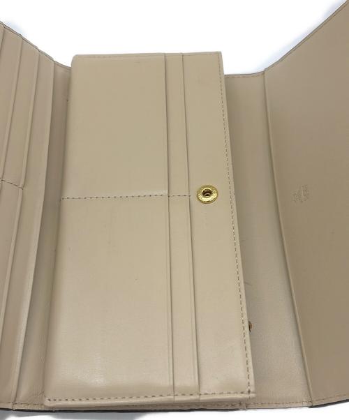 MCM（エムシーエム）MCM (エムシーエム) 長財布 ベージュ×ピンクの古着・服飾アイテム