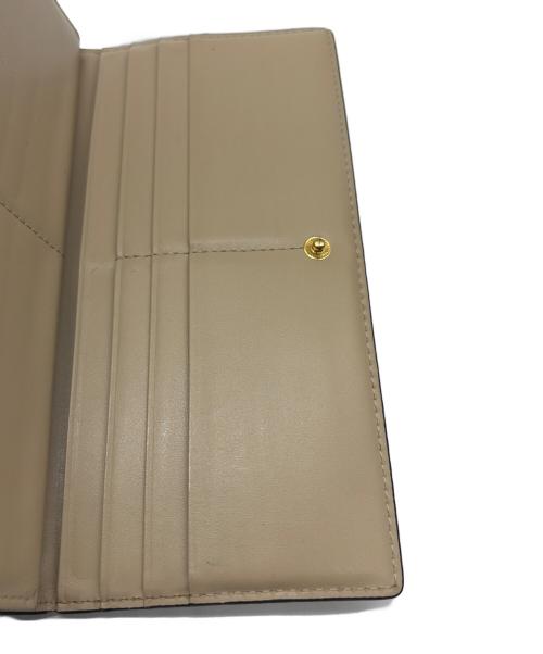 MCM（エムシーエム）MCM (エムシーエム) 長財布 ベージュ×ピンクの古着・服飾アイテム