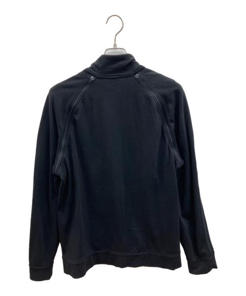 ARMANI EXCHANGE（アルマーニ エクスチェンジ）ARMANI EXCHANGE (アルマーニ エクスチェンジ) ギミックスウェットジャケット ブラック サイズ:Lの古着・服飾アイテム