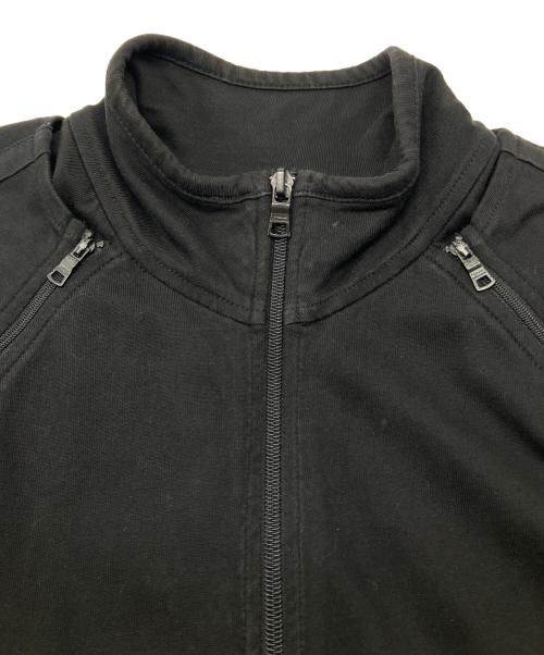 ARMANI EXCHANGE（アルマーニ エクスチェンジ）ARMANI EXCHANGE (アルマーニ エクスチェンジ) ギミックスウェットジャケット ブラック サイズ:Lの古着・服飾アイテム