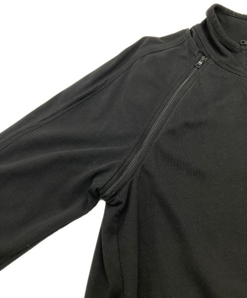 ARMANI EXCHANGE（アルマーニ エクスチェンジ）ARMANI EXCHANGE (アルマーニ エクスチェンジ) ギミックスウェットジャケット ブラック サイズ:Lの古着・服飾アイテム
