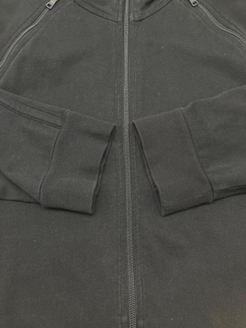 ARMANI EXCHANGE（アルマーニ エクスチェンジ）ARMANI EXCHANGE (アルマーニ エクスチェンジ) ギミックスウェットジャケット ブラック サイズ:Lの古着・服飾アイテム