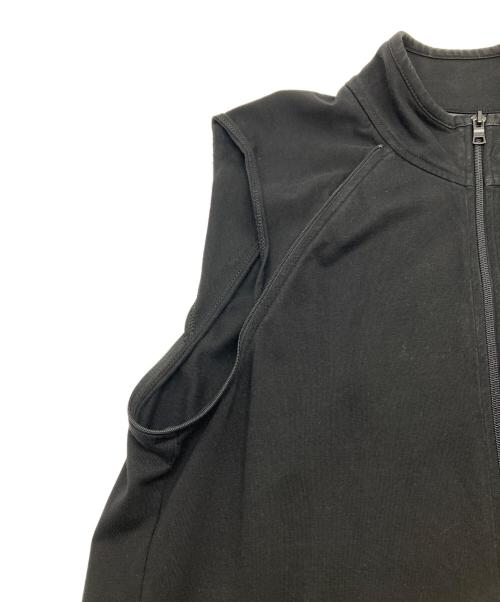 ARMANI EXCHANGE（アルマーニ エクスチェンジ）ARMANI EXCHANGE (アルマーニ エクスチェンジ) ギミックスウェットジャケット ブラック サイズ:Lの古着・服飾アイテム