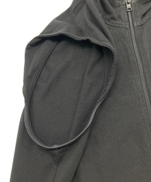 ARMANI EXCHANGE（アルマーニ エクスチェンジ）ARMANI EXCHANGE (アルマーニ エクスチェンジ) ギミックスウェットジャケット ブラック サイズ:Lの古着・服飾アイテム