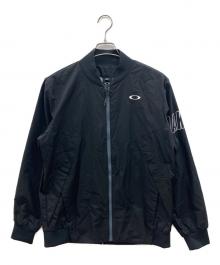 OAKLEY（オークリー）の古着「ジップブルゾン」｜ブラック×ライトグレー