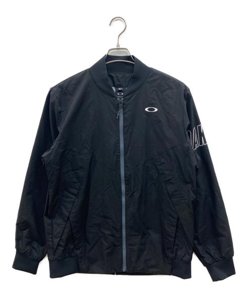 OAKLEY（オークリー）OAKLEY (オークリー) ジップブルゾン ブラック×ライトグレー サイズ:Lの古着・服飾アイテム