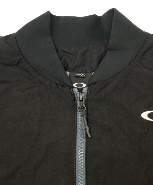 OAKLEY（オークリー）OAKLEY (オークリー) ジップブルゾン ブラック×ライトグレー サイズ:Lの古着・服飾アイテム