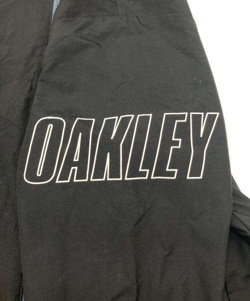 OAKLEY（オークリー）OAKLEY (オークリー) ジップブルゾン ブラック×ライトグレー サイズ:Lの古着・服飾アイテム