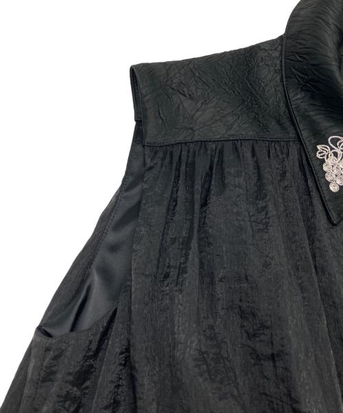 Arobe（アローブ）Arobe (アローブ) ノースリーブ・キャミソールワンピース ブラック サイズ:2の古着・服飾アイテム