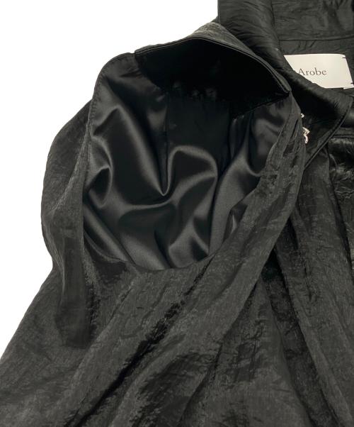 Arobe（アローブ）Arobe (アローブ) ノースリーブ・キャミソールワンピース ブラック サイズ:2の古着・服飾アイテム