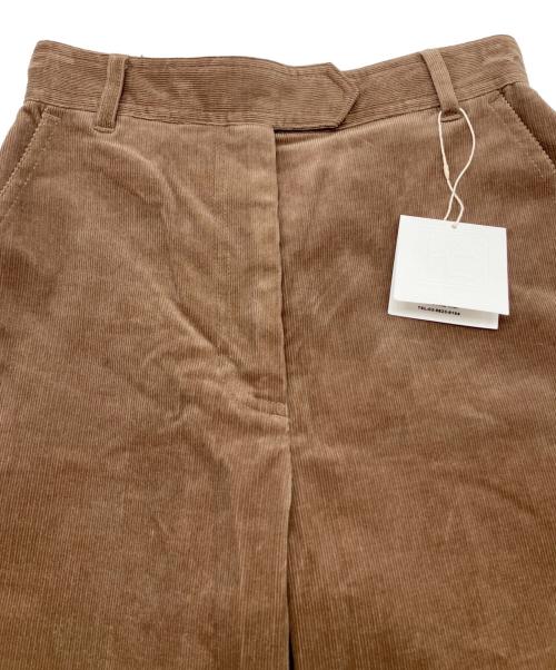 L'AUBE（ローブ）L'AUBE (ローブ) コーデュロイフレアパンツ ブラウン サイズ:S 未使用品の古着・服飾アイテム
