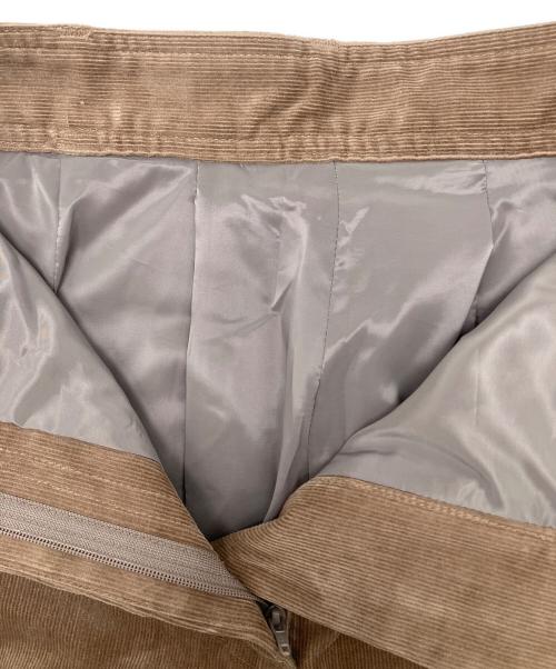 L'AUBE（ローブ）L'AUBE (ローブ) コーデュロイフレアパンツ ブラウン サイズ:S 未使用品の古着・服飾アイテム