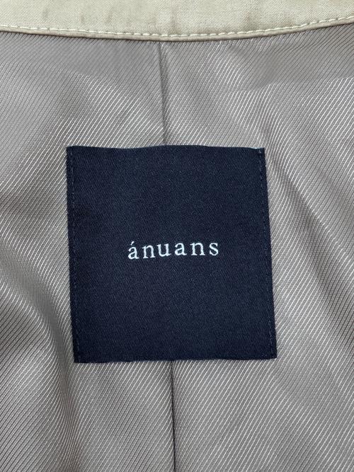 anuans（アニュアンス）anuans (アニュアンス) トレンチコート ベージュ サイズ:Fの古着・服飾アイテム