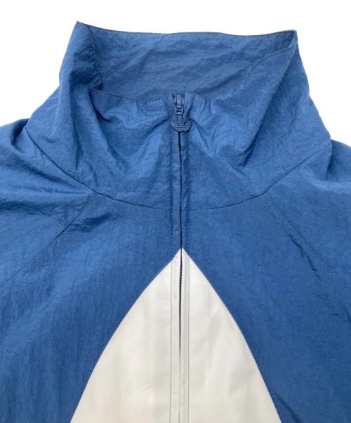 adidas（アディダス）adidas (アディダス) ナイロンジャケット ネイビー×ホワイト サイズ:Lの古着・服飾アイテム