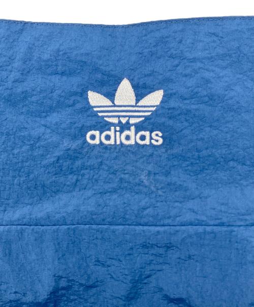 adidas（アディダス）adidas (アディダス) ナイロンジャケット ネイビー×ホワイト サイズ:Lの古着・服飾アイテム
