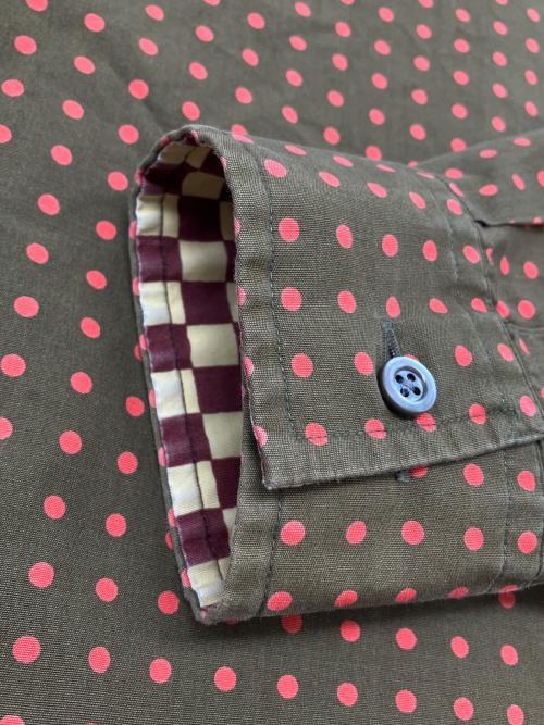 PAUL SMITH（ポールスミス）PAUL SMITH (ポールスミス) 長袖シャツ オリーブ サイズ:Lの古着・服飾アイテム