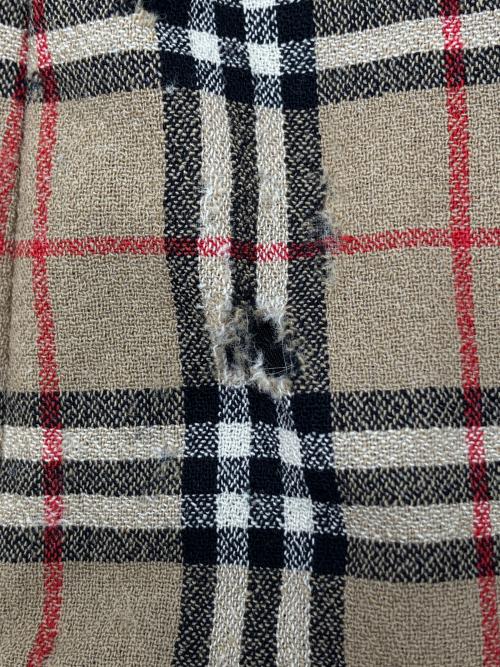Burberry's（バーバリーズ）Burberry's (バーバリーズ) 90sノバチェックミディスカート ベージュ サイズ:不明の古着・服飾アイテム