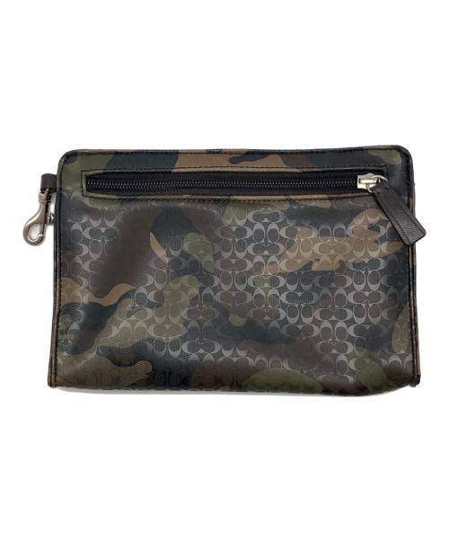 COACH（コーチ）COACH (コーチ) トートバッグ　	COACH（コーチ） グレー×カーキの古着・服飾アイテム