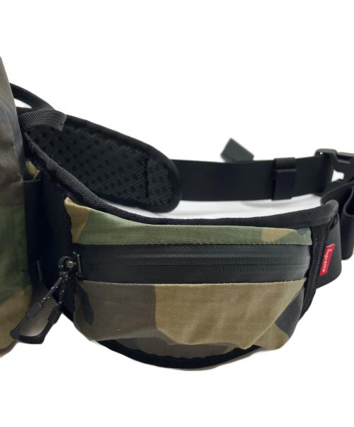 THE NORTH FACE（ザ ノース フェイス）THE NORTH FACE SUPREME (シュプリーム) ウエストバッグ　THE NORTH FACE（ザ ノース フェイス）　Supreme（シュプリーム）　17SS　Waterproof Waist Bag　 カーキの古着・服飾アイテム