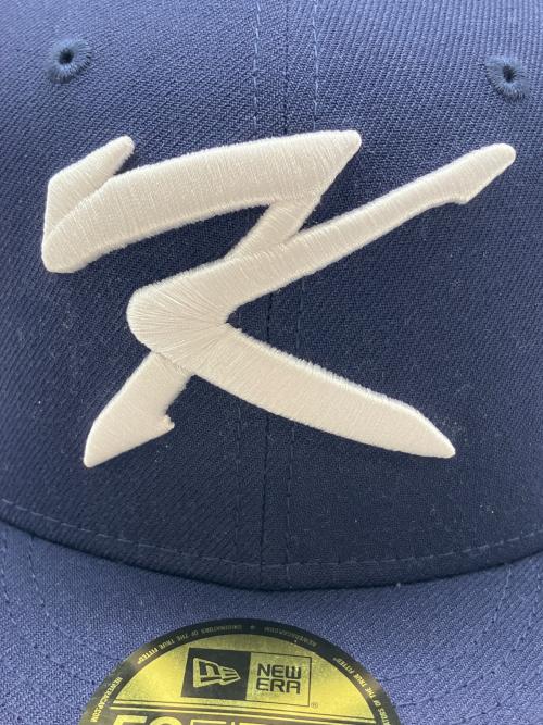 New Era（ニューエラ）New Era (ニューエラ) キャップ ネイビー サイズ:7 3/8の古着・服飾アイテム