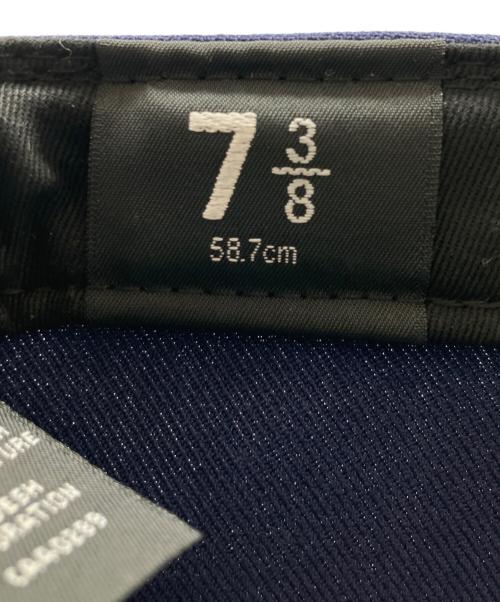 New Era（ニューエラ）New Era (ニューエラ) キャップ ネイビー サイズ:7 3/8の古着・服飾アイテム