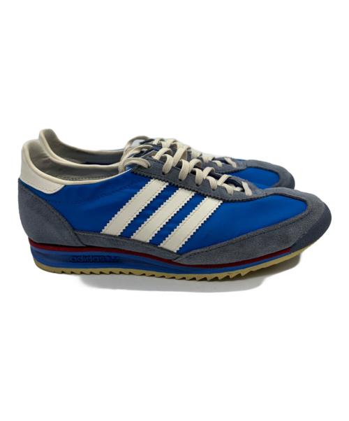 adidas（アディダス）adidas (アディダス) SL 72 OG ブルー×ホワイト サイズ:23.5の古着・服飾アイテム
