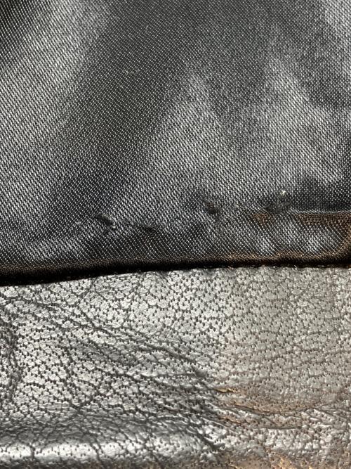 63 leathers（ロクサン レザーズ）63 leathers (ロクサン レザーズ) シングルライダースジャケット ブラック サイズ:Sの古着・服飾アイテム