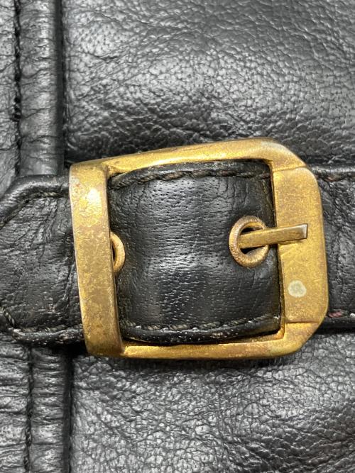 63 leathers（ロクサン レザーズ）63 leathers (ロクサン レザーズ) シングルライダースジャケット ブラック サイズ:Sの古着・服飾アイテム