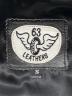 中古・古着 63 leathers (ロクサン レザーズ) シングルライダースジャケット ブラック サイズ:S：16000円