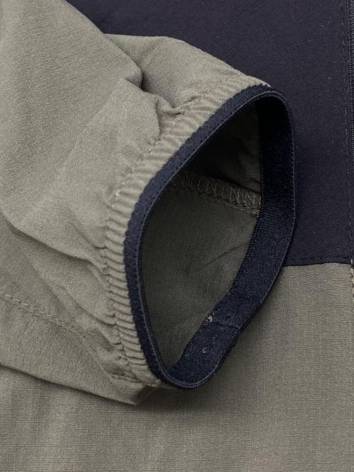 THE NORTH FACE（ザ ノース フェイス）THE NORTH FACE (ザ ノース フェイス) エニータイムウィンドフーディ ブラック×カーキ サイズ:Sの古着・服飾アイテム