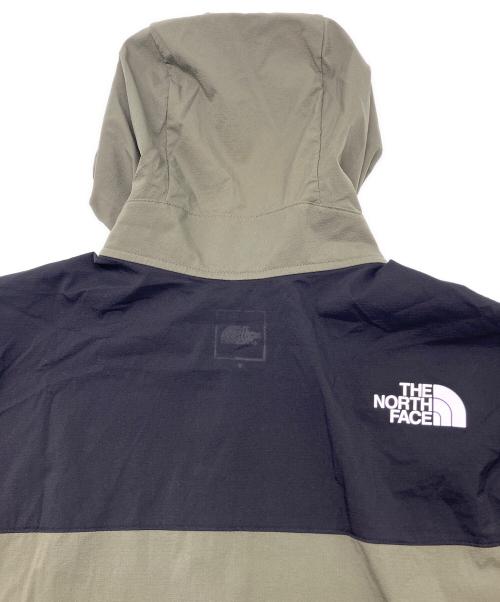 THE NORTH FACE（ザ ノース フェイス）THE NORTH FACE (ザ ノース フェイス) エニータイムウィンドフーディ ブラック×カーキ サイズ:Sの古着・服飾アイテム