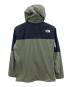 THE NORTH FACE (ザ ノース フェイス) エニータイムウィンドフーディ ブラック×カーキ サイズ:S：6000円