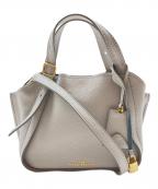 THE MARC JACOBSザマークジェイコブス）の古着「2WAYバッグ THE MARC JACOBS(ザマークジェイコブス) ザ ミニ ディレクター」｜ラベンダー×ゴールド