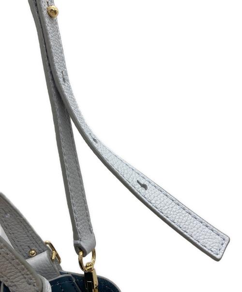 THE MARC JACOBS（ザマークジェイコブス）THE MARC JACOBS (ザマークジェイコブス) 2WAYバッグ THE MARC JACOBS(ザマークジェイコブス) ザ ミニ ディレクター ラベンダー×ゴールドの古着・服飾アイテム