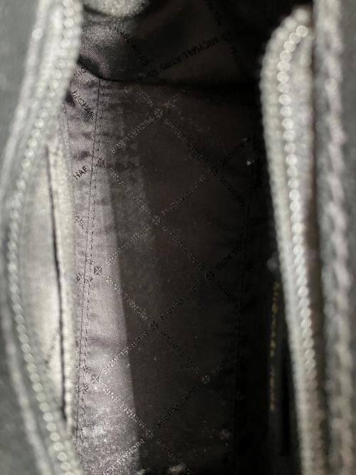 MICHAEL KORS（マイケルコース）MICHAEL KORS (マイケル・コース) HAMILTON サッチェル スモール ブラックの古着・服飾アイテム
