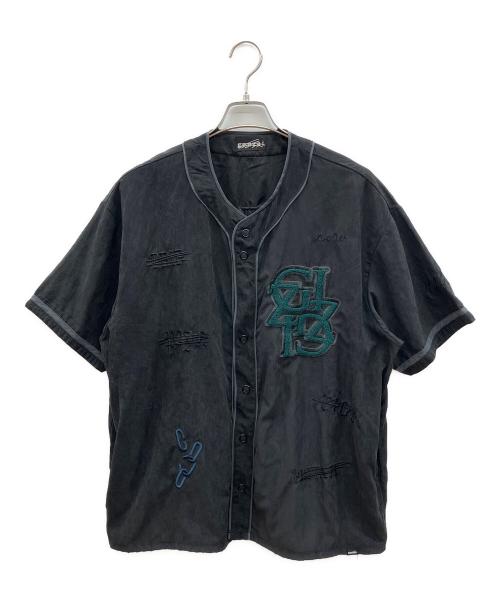 genzai（ゲンザイ）genzai (ゲンザイ) 半袖シャツ ブラック サイズ:Ｍの古着・服飾アイテム
