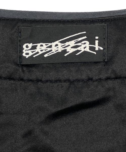genzai（ゲンザイ）genzai (ゲンザイ) 半袖シャツ ブラック サイズ:Ｍの古着・服飾アイテム