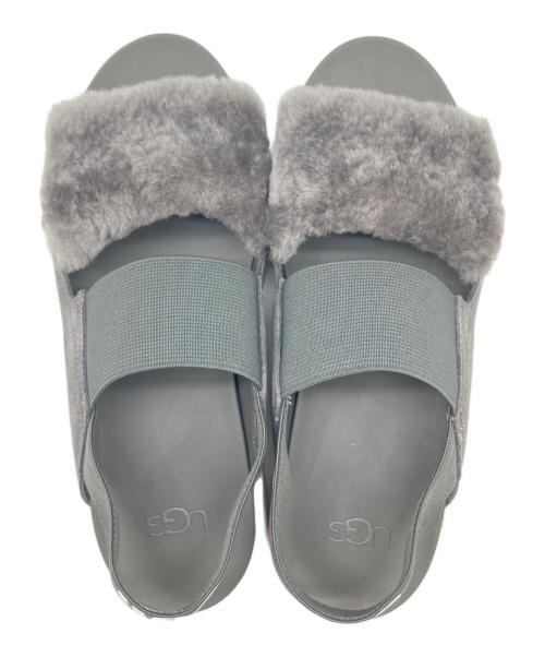 UGG（アグ）UGG (アグ) サンダル　UGG（アグ） グレー×ホワイト サイズ:23の古着・服飾アイテム
