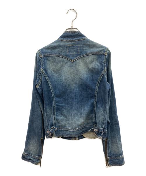 LEVI'S（リーバイス）LEVI'S (リーバイス) ジップデニムジャケット　Y2K インディゴ サイズ:Ｍの古着・服飾アイテム
