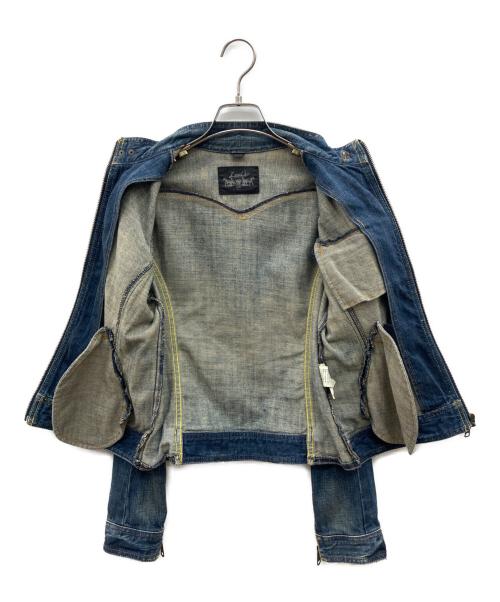 LEVI'S（リーバイス）LEVI'S (リーバイス) ジップデニムジャケット　Y2K インディゴ サイズ:Ｍの古着・服飾アイテム
