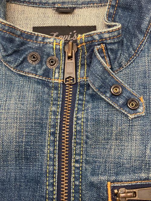 LEVI'S（リーバイス）LEVI'S (リーバイス) ジップデニムジャケット　Y2K インディゴ サイズ:Ｍの古着・服飾アイテム