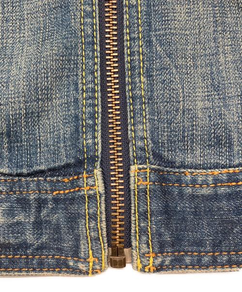 LEVI'S（リーバイス）LEVI'S (リーバイス) ジップデニムジャケット　Y2K インディゴ サイズ:Ｍの古着・服飾アイテム