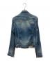 LEVI'S (リーバイス) ジップデニムジャケット　Y2K インディゴ サイズ:Ｍ：5000円