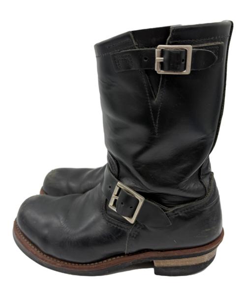 RED WING（レッドウィング）RED WING (レッドウィング) エンジニアブーツ ブラック サイズ:26の古着・服飾アイテム