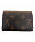 LOUIS VUITTON (ルイ ヴィトン) モノグラム・リバース 　ポルトモネ・ロザリ：35000円